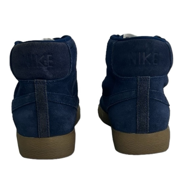 Nike Blazer Men's SZ 9 Mid Premium BINARY BLUE 429988-403 Trainer Sneakers Shoes - Picture 6 of 16